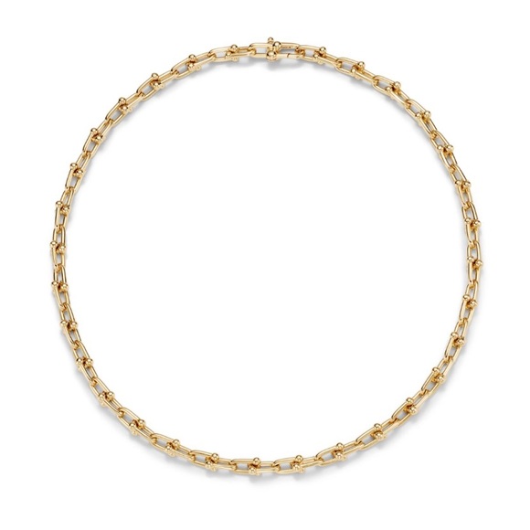 Real Gold Chain Link Necklace - Picture 9 of 10